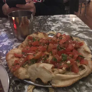 Naan Bruschetta