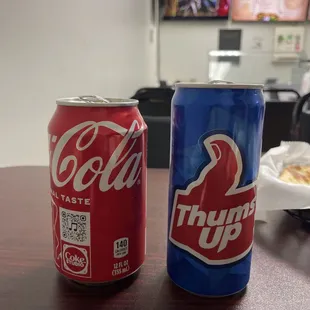 If you like Coca Cola try it with a Thumbs up, it&apos;s India&apos;s version of Coca Cola! Taste exactly the same!