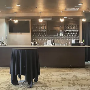 Great bar, good selections and fair prices. Lots of room to mingle.