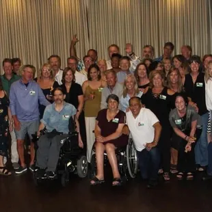 All the people who made it to the reunion