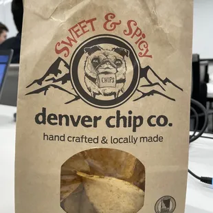 Sweet &amp; spicy Denver chips