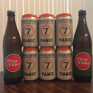 Track 7 does not sell Panic IPA in cans at the brewery BUT you can get them here at Curtis Park Market!
