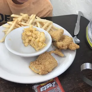 Kids fried catfish