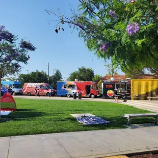 Food truck at Fremont Street Eats