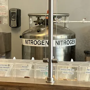 a display of ingredients