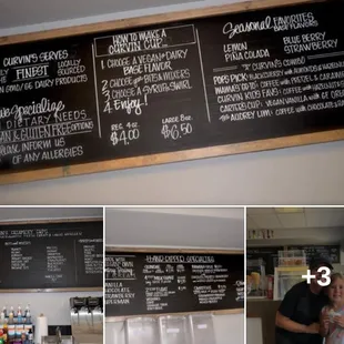 menus and prices