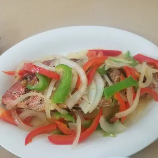 Absolutely delicious red snapper made from scratch