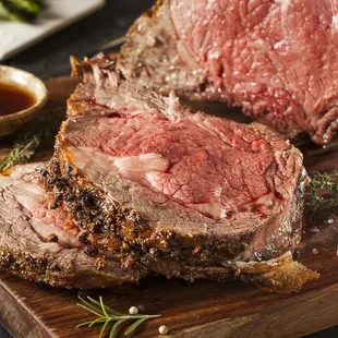 Butter Garlic Prime Rib