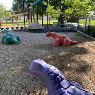 Dinosaurs to climb on