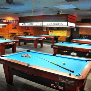 Pool tables