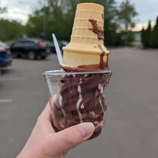 I did not like the strawberry whip, even though it was dipped in chocolate. Next time, I'll stick with the chocolate.