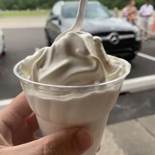 Extra soft soft serve
