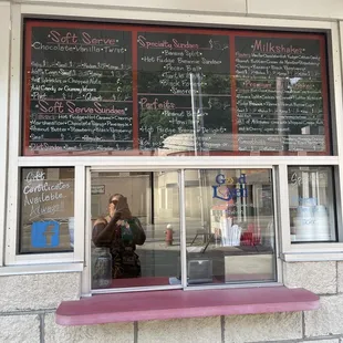 Part of the menu