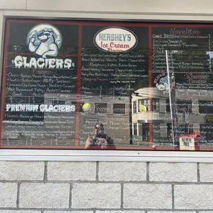 More menu items
