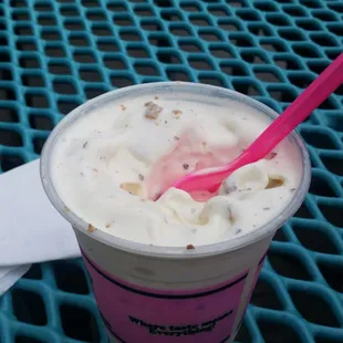 Excellent frozen custard dessert!
