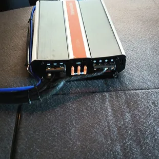 Amp install in a BMW