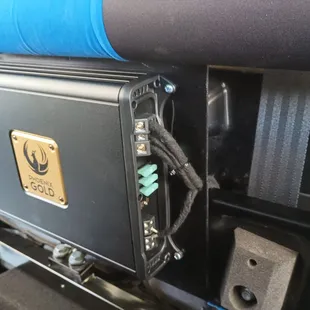 Amp install in a ATV