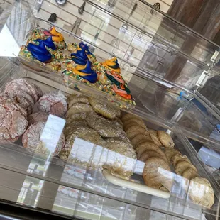 a variety of doughnuts