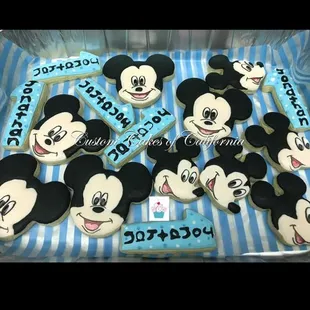 mickey mouse cookies