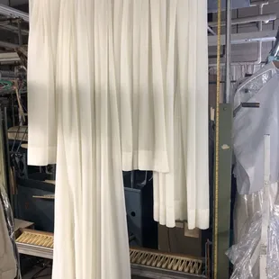 We do curtains and drapes as well.