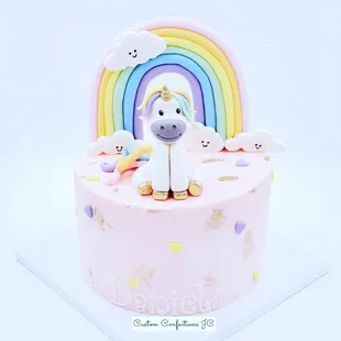 Custom Unicorn Cake