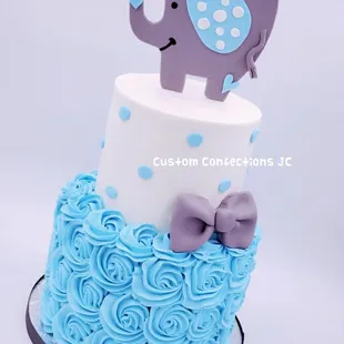 2 Tier, 6" and 8" Custom Cake