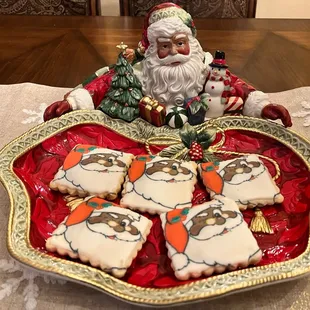 Customized and seasonal square square sugar cookie