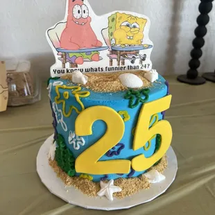 SpongeBob Cake