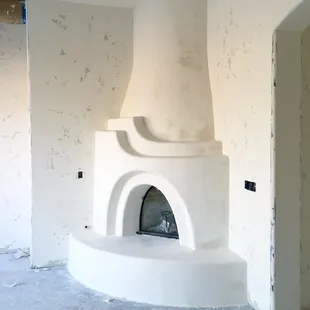 Elite Custom Homes (Sanger, CA) -- Fireplace detail