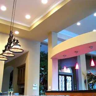 "Smooth Pull-Trowel" hand texture. Choose this when looking for a more modern and contemporary look and feel for your project / home.