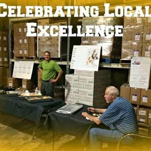 a man sitting at a table