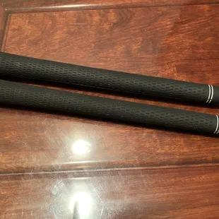 New grips on my favorite driver and 60 wedge