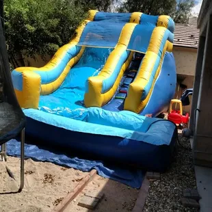 13' Single Lane water slide