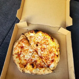 a pizza in a box