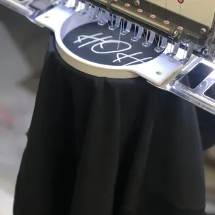Custom embroidery