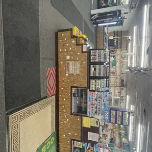 Front area, disposables,