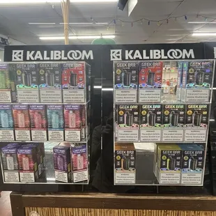 All new disposables  2 for $45 and 2 for $35