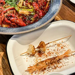 Spicy crawfish @lesminaddio