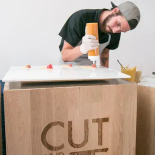 Chef Demo Station - Ahi Tuna