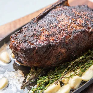 Bone-In 11 Oaks Farm Wagyu Sirloin | Potato Tartine | Lobster Fried Rice | Eggplant