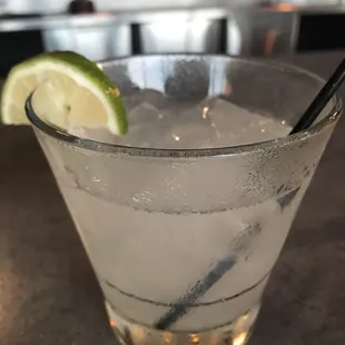 A slightly sipped mule