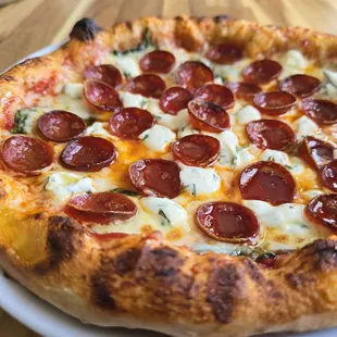 Pepperoni &amp; Ricotta Pizza