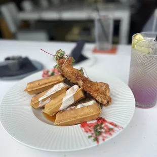 Amazing Chicken and Waffles!