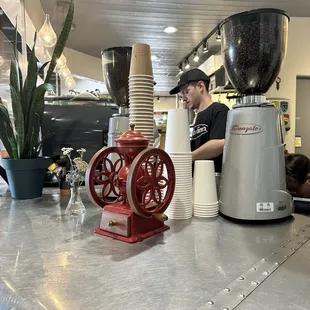 Watching the maters at work!