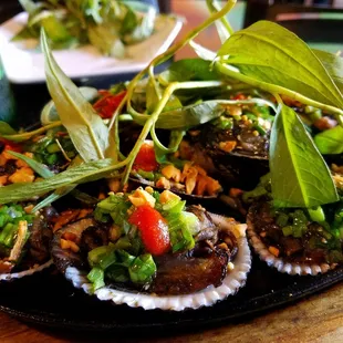 Blood clam, $14.99. Loving the food, fast and friendly service.