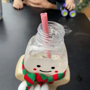 Cutie cookie butter iced latte