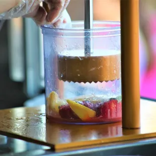 Our signature lemonades are made with the freshest produce and the finest caster and granulated sugars. Every glass is made to order