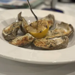 Charbroiled Oysters