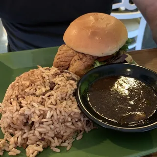 Fried Grouper Sandwich