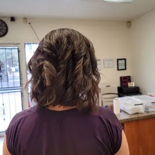 Back of haircut